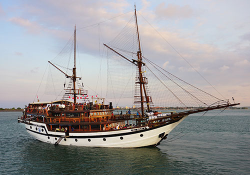 Beautiful Phinisi Schooner